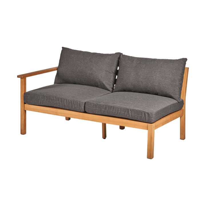 Μονάδα καναπέ Stockaryd 2-θέσεωνδεξιά teak/dark grey - undefined - 1898
