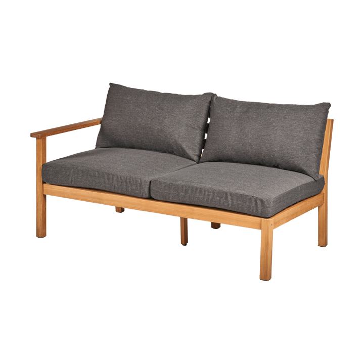 Μονάδα κανα�πέ Stockaryd 2-θέσεωναριστερά teak/dark grey - undefined - 1898