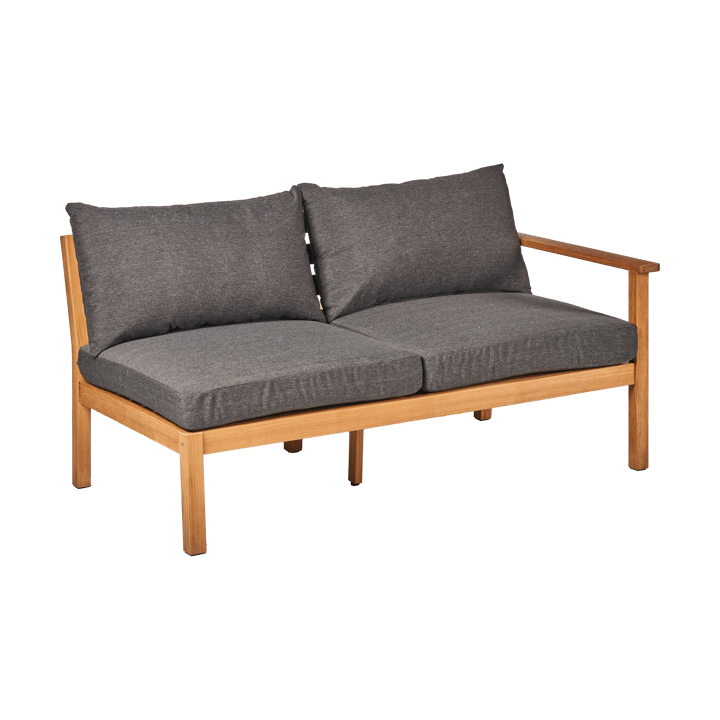 Μονάδα καναπέ Stockaryd 2-θέσεωναριστερά teak/dark grey - undefined - 1898