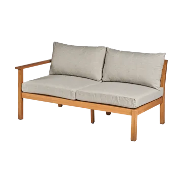 Μονάδα καναπέ Stockaryd 2-θέσεωνδεξιά teak/light grey - 1898