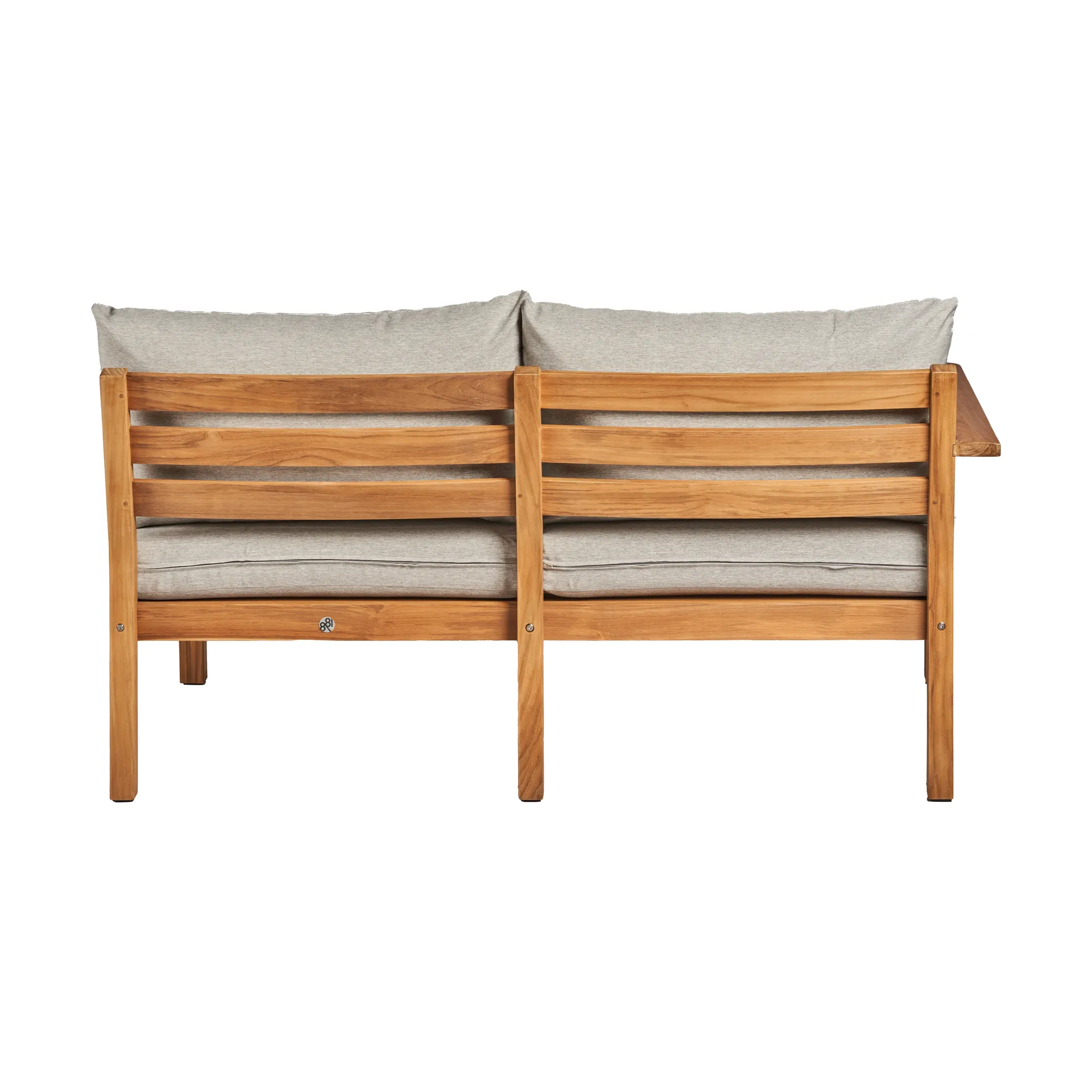 Μονάδα καναπέ Stockaryd 2-θέσεωνδεξιά teak/light grey 1898