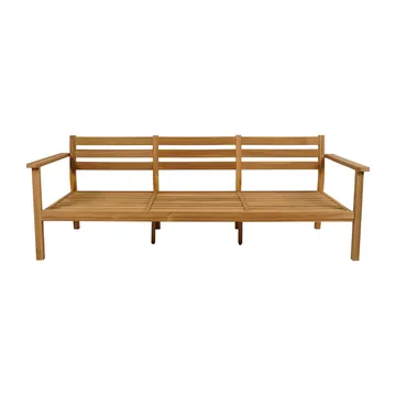 Stockaryd καναπές 3-θέσιος teak/μπεζ - 1898