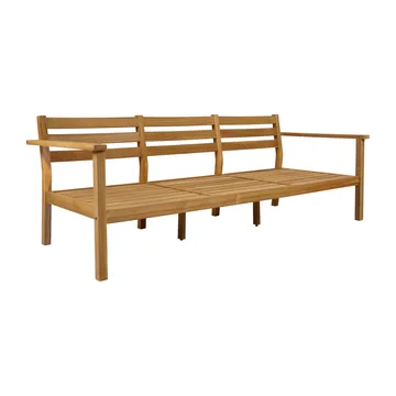 Stockaryd καναπές 3-θέσιος teak/μπεζ - 1898