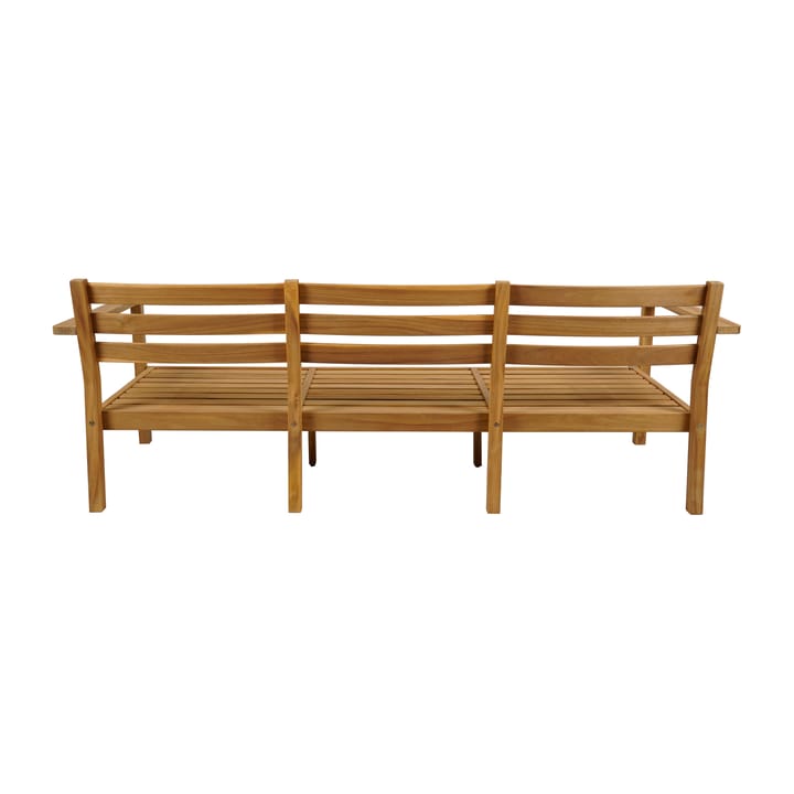 Καναπές Stockaryd 3-θέσιος teak/σκούρο γκρι 1898