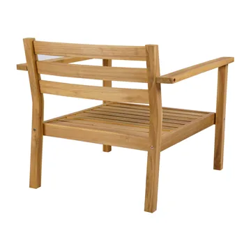 Stockaryd πολυθρόνα lounge teak/ανοιχτό γκρι - 1898