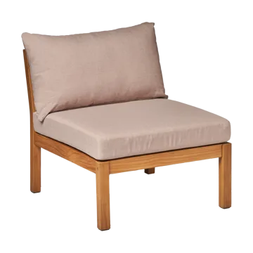 Μονάδα καναπέ Stockaryd μεσαίο τμήμα teak/beige - 1898