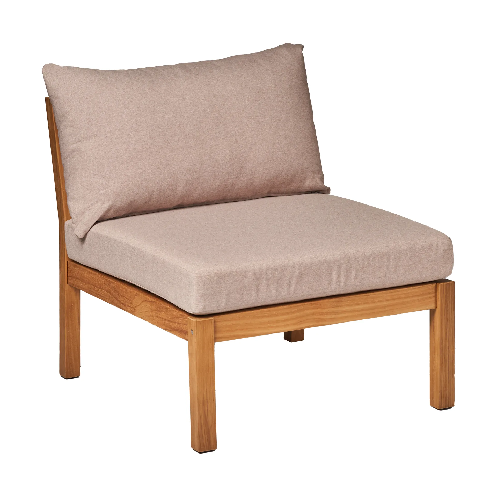 Μονάδα καναπέ Stockaryd μεσαίο τμήμα teak/beige 1898