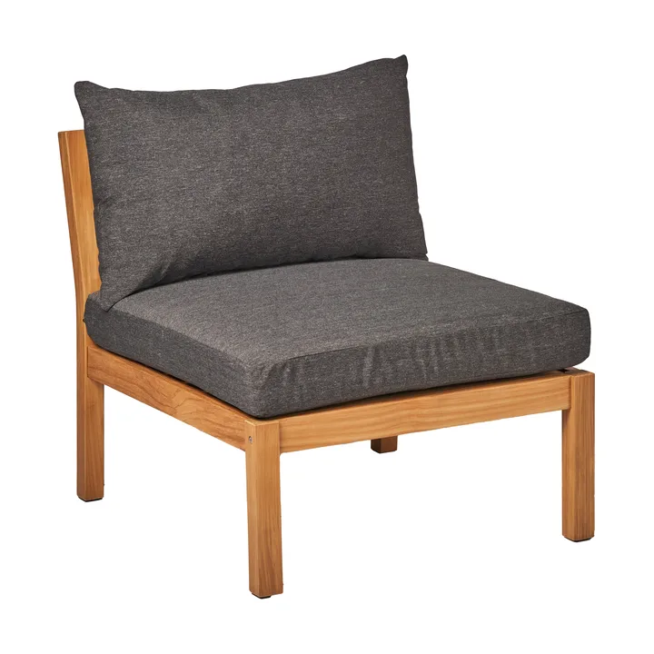 Μονάδα καναπέ Stockaryd μεσαίο τμήμα teak/dark grey - 1898
