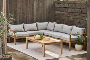 Stockaryd καναπές γωνιακό τμήμα γωνιακό τμήμα teak/light grey - undefined - 1898
