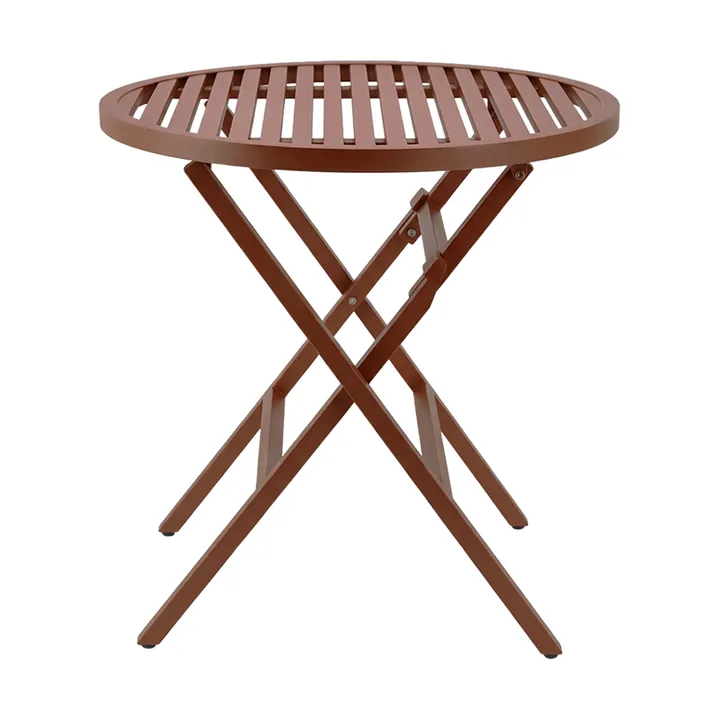 Τραπέζι καφέ Verona - Burnt red, Ø72 cm - 1898