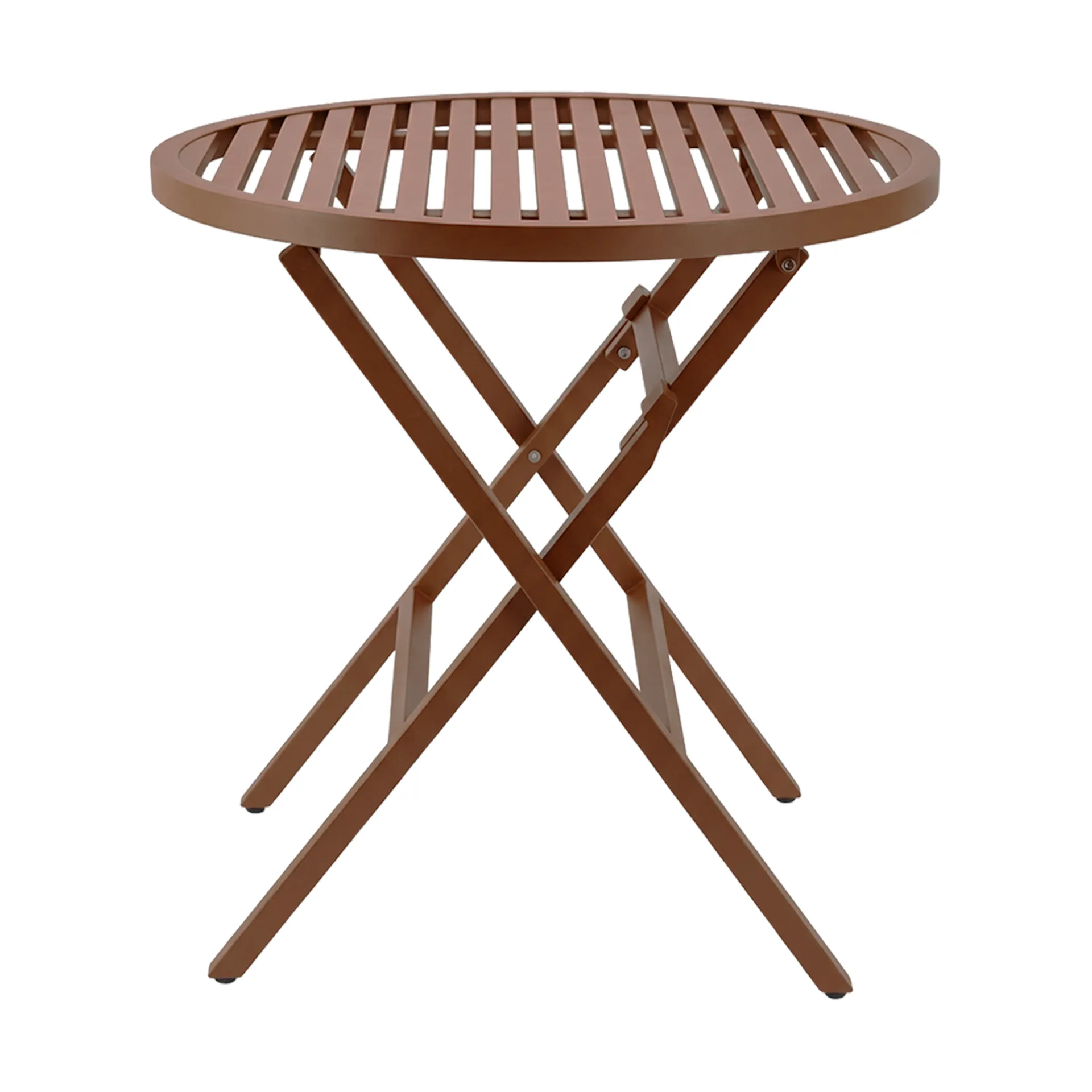 Τραπέζι καφέ Verona, Burnt red, Ø72 cm 1898