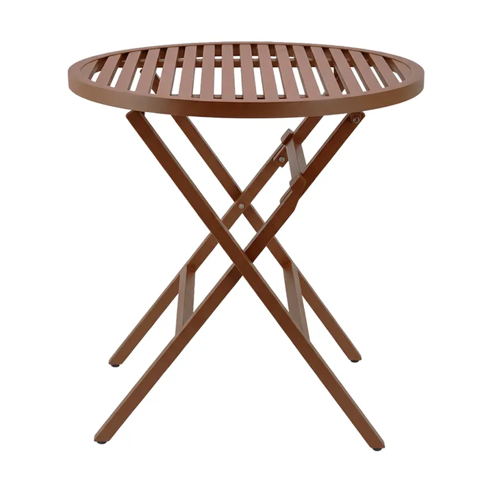 Τραπέζι καφέ Verona - Burnt red, Ø72 cm - 1898