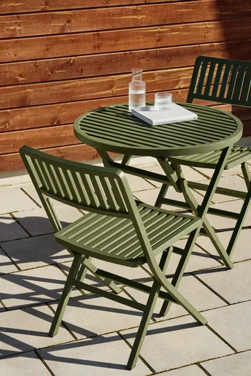 Τραπέζι καφέ Verona - Moss green, Ø72 cm - 1898