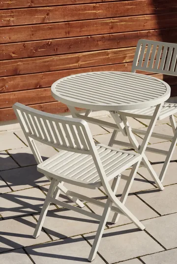 Τραπέζι καφέ Verona - Off white, Ø72 cm - 1898