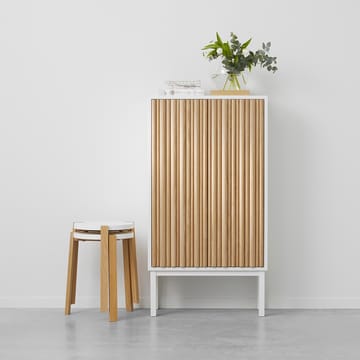 Ντουλάπι, Collect, 2013 δρυς - Λευκά πόδια - A2