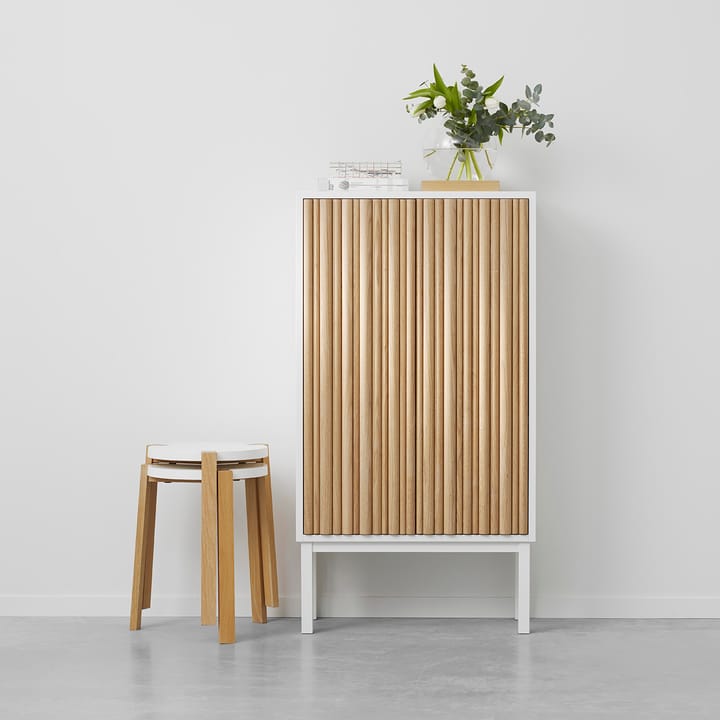 Ντουλάπι, Collect, 2013 δρυς, Λευκά πόδια A2