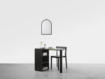 Echo επιτοίχιος καθρέφτης - Μαύρο, 43x63 εκ. - A2