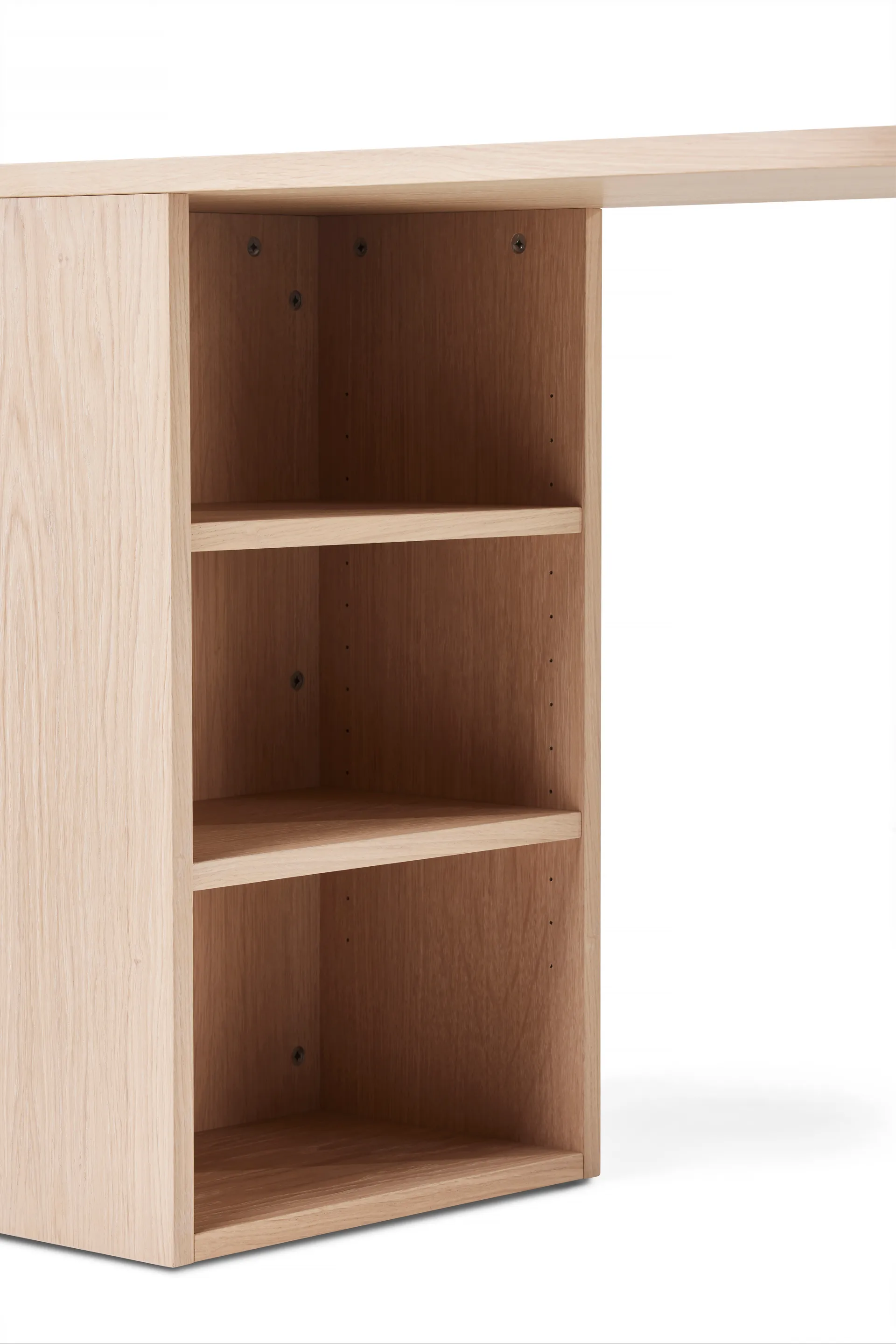 Hub γραφείο, Λαδωμένη δρυς, 100x73x43 εκ A2