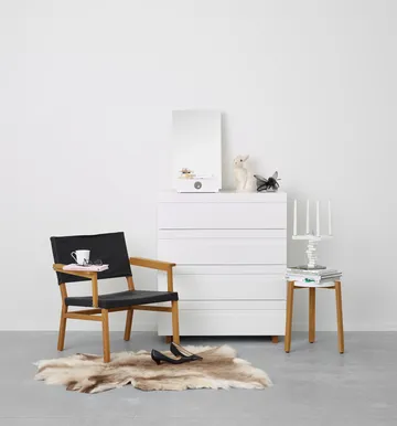 Me επιτραπέζιος καθρέφτης με αποθήκευση - Λευκό, 34x57x30 εκ. - A2