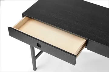 Mind γραφείο - Μαύρη βαμμένη δρυς, 118x74x44 εκ. - A2