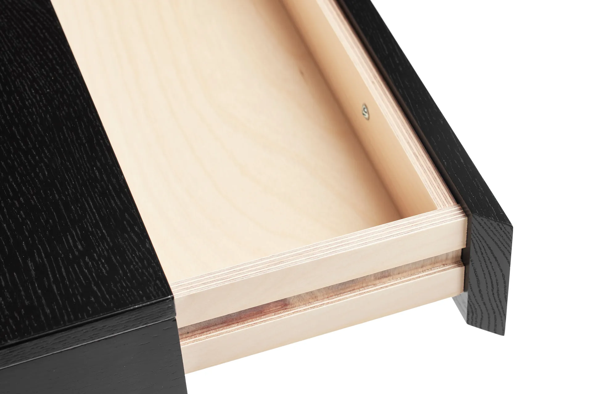 Mind γραφείο, Μαύρη βαμμένη δρυς, 118x74x44 εκ. A2