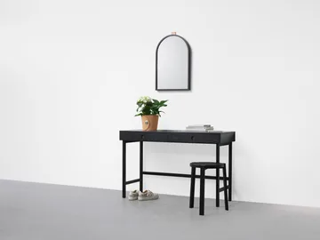 Mind γραφείο - Μαύρη βαμμένη δρυς, 118x74x44 εκ. - A2