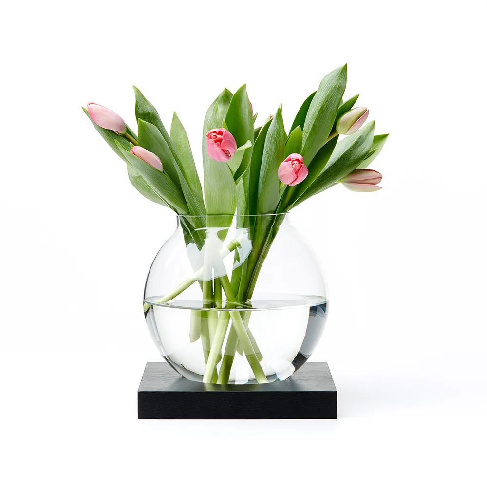 Διακοσμητικά χώρου, Oak black stained, γυαλί A2