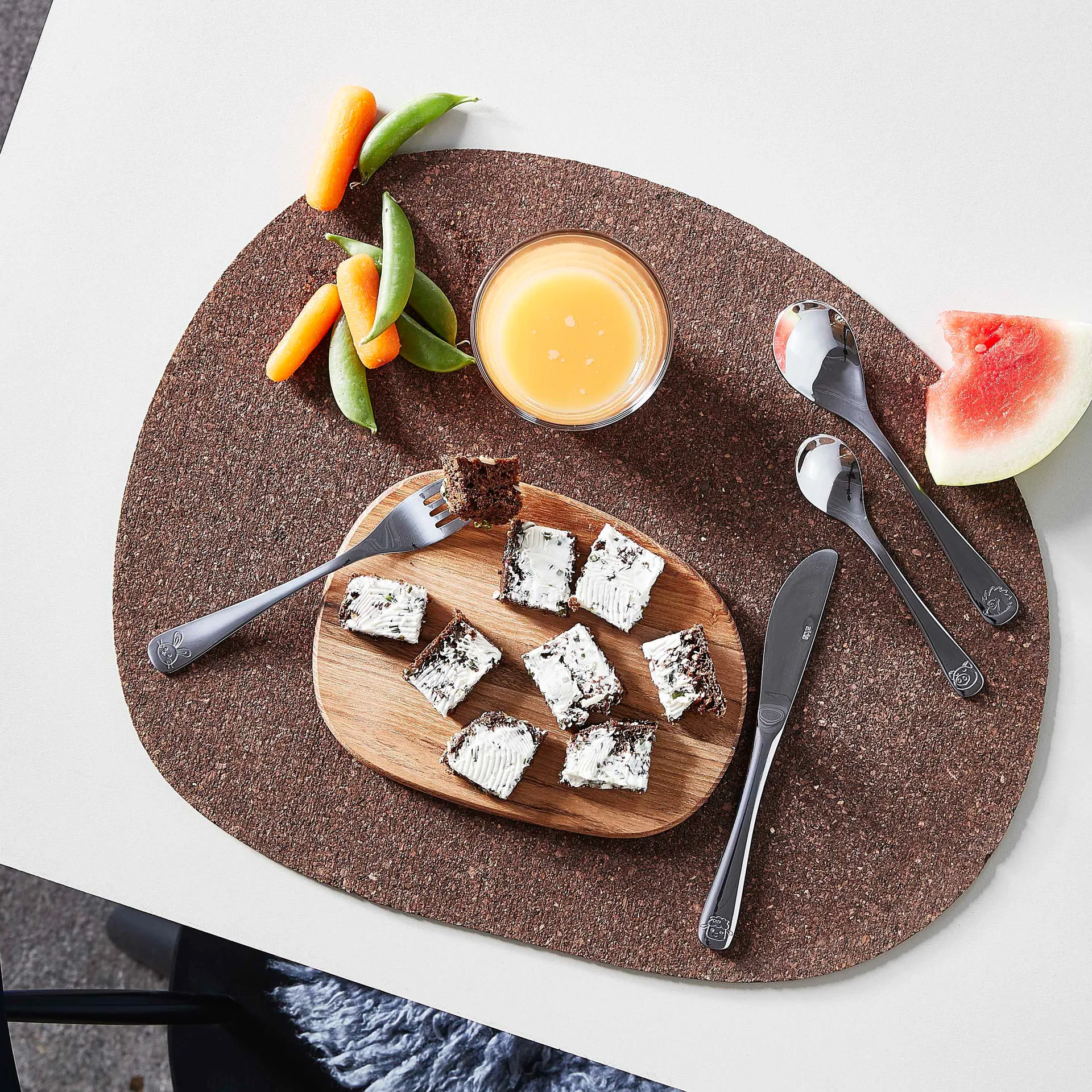 Aida παιδικά μαχαιροπιρουνα 4 τεμάχια, Ατσάλι Aida