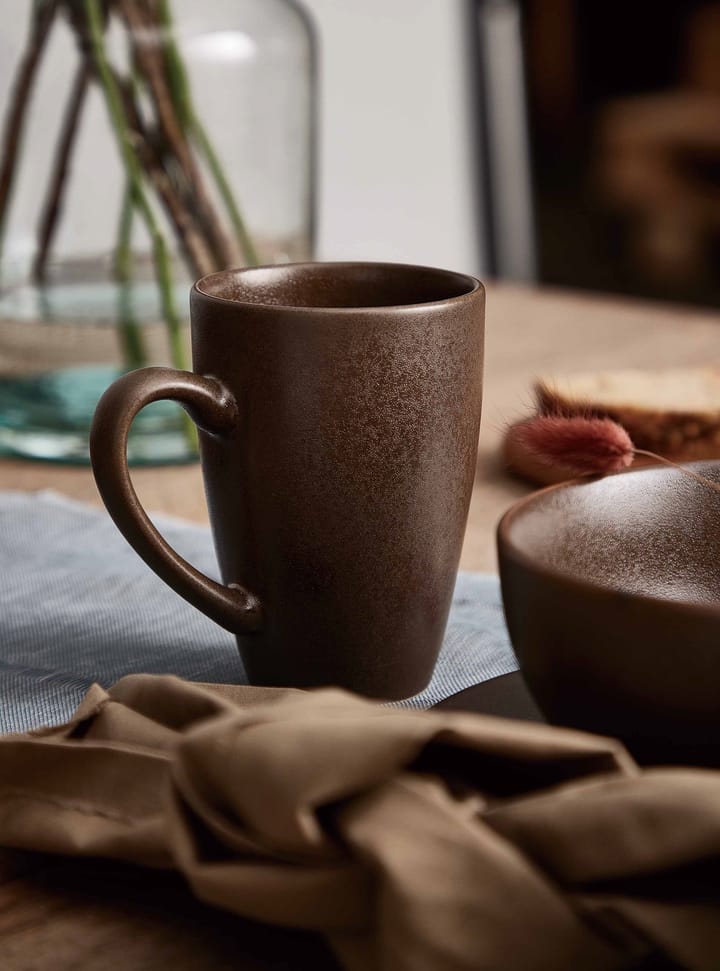 Ceramic Workshop φλιτζάνι 35 cl, Κάστανο-ματ καφέ Aida