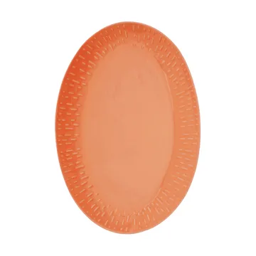 Confetti οβάλ πιατέλα - Apricot, 25,5x36 cm - Aida
