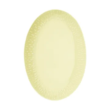 Confetti οβάλ πιατέλα - Lemon, 25,5x36 cm - Aida