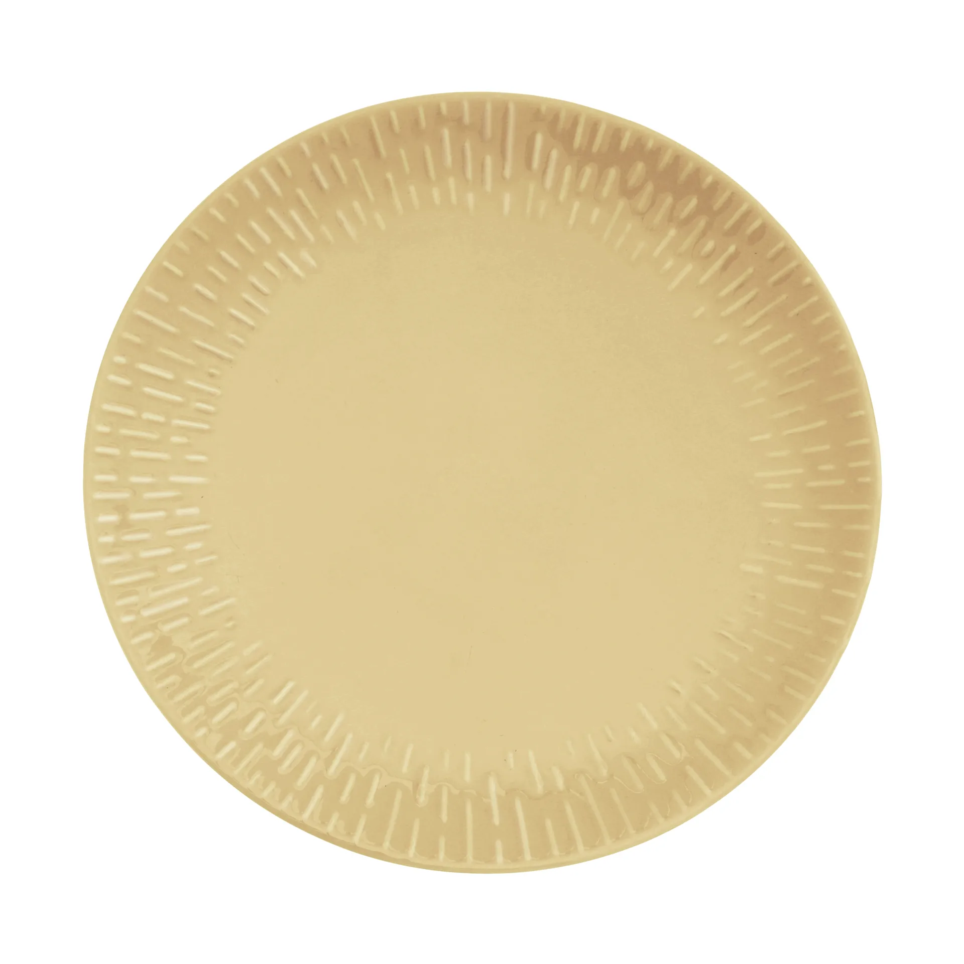 Confetti πιάτο, Mustard, Ø27,5 cm Aida