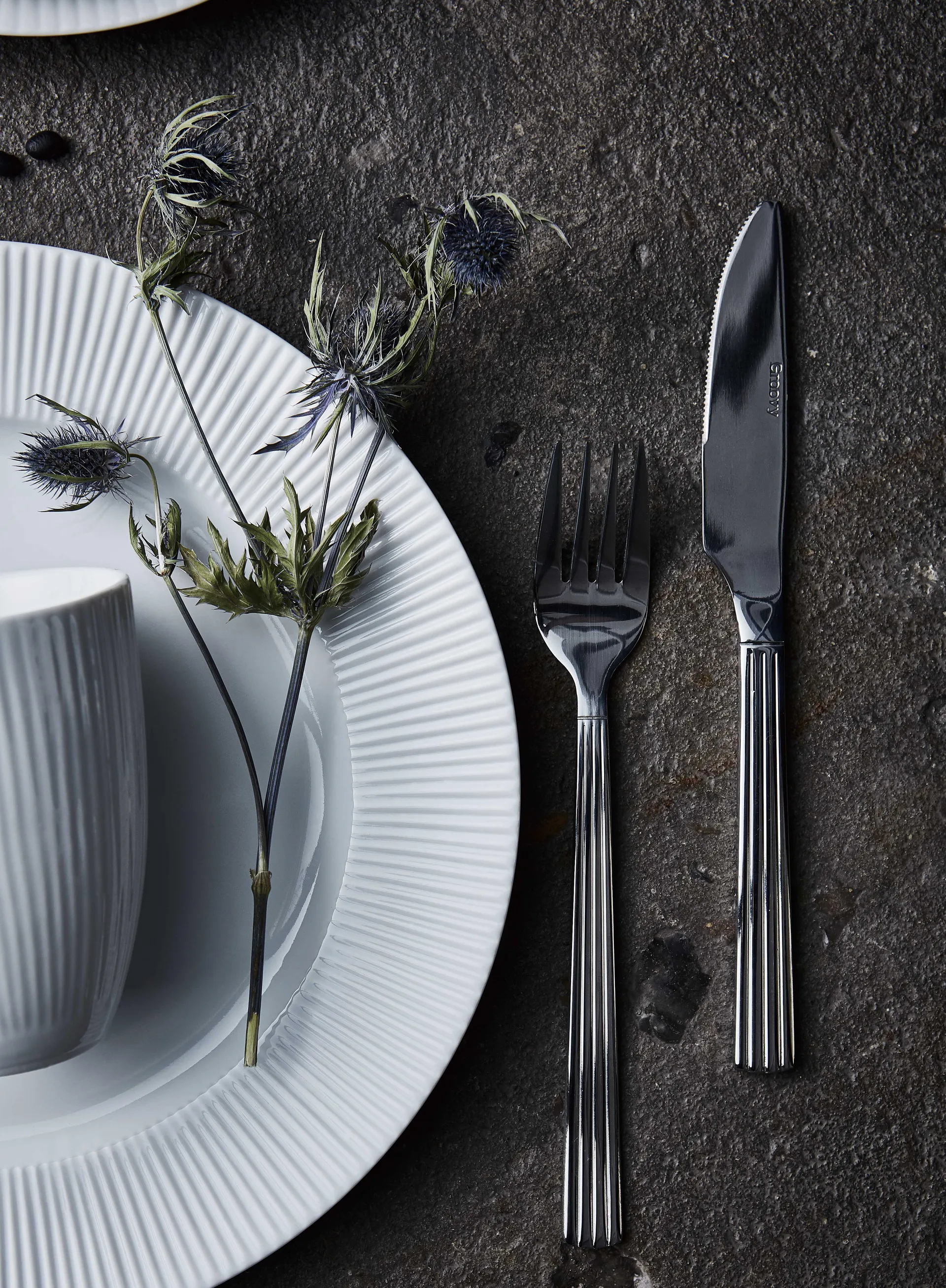 Σετ μαχαιροπίρουνα Groovy, 48 μέρη Aida