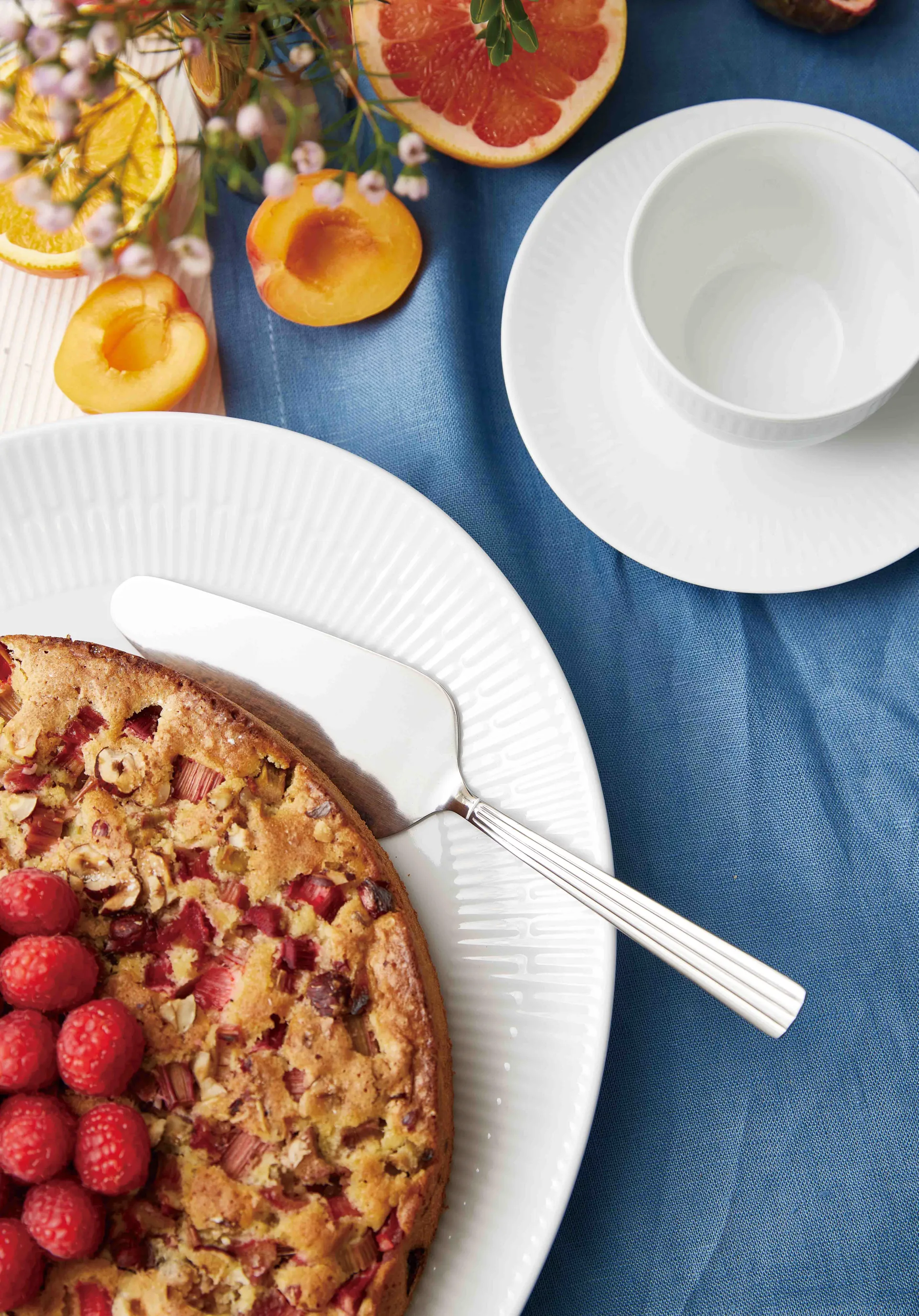 Groovy κουτάλα για σερβίρισμα κέικ, Ανοξείδωτο ατσάλι Aida