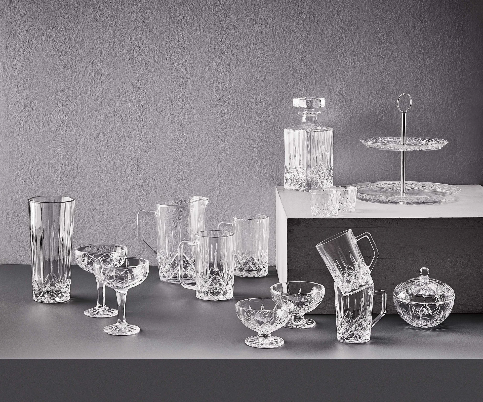 Harvey μπολ σαμπάνιας 25 cl Συσκευασία 4 τεμαχίων, Διαφανές Aida