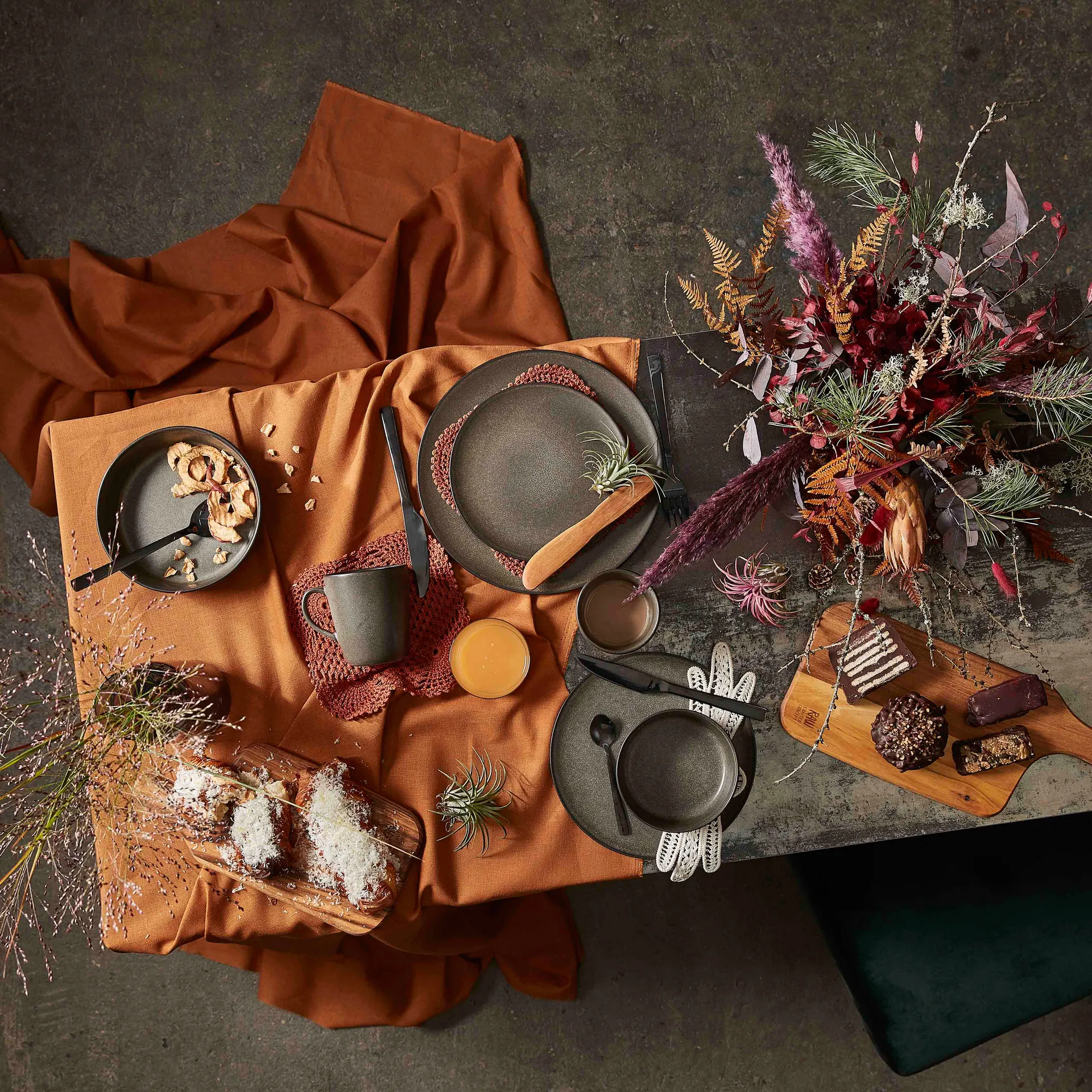 Raw μπολ Ø13.5 cm., Καφέ του δάσους Aida