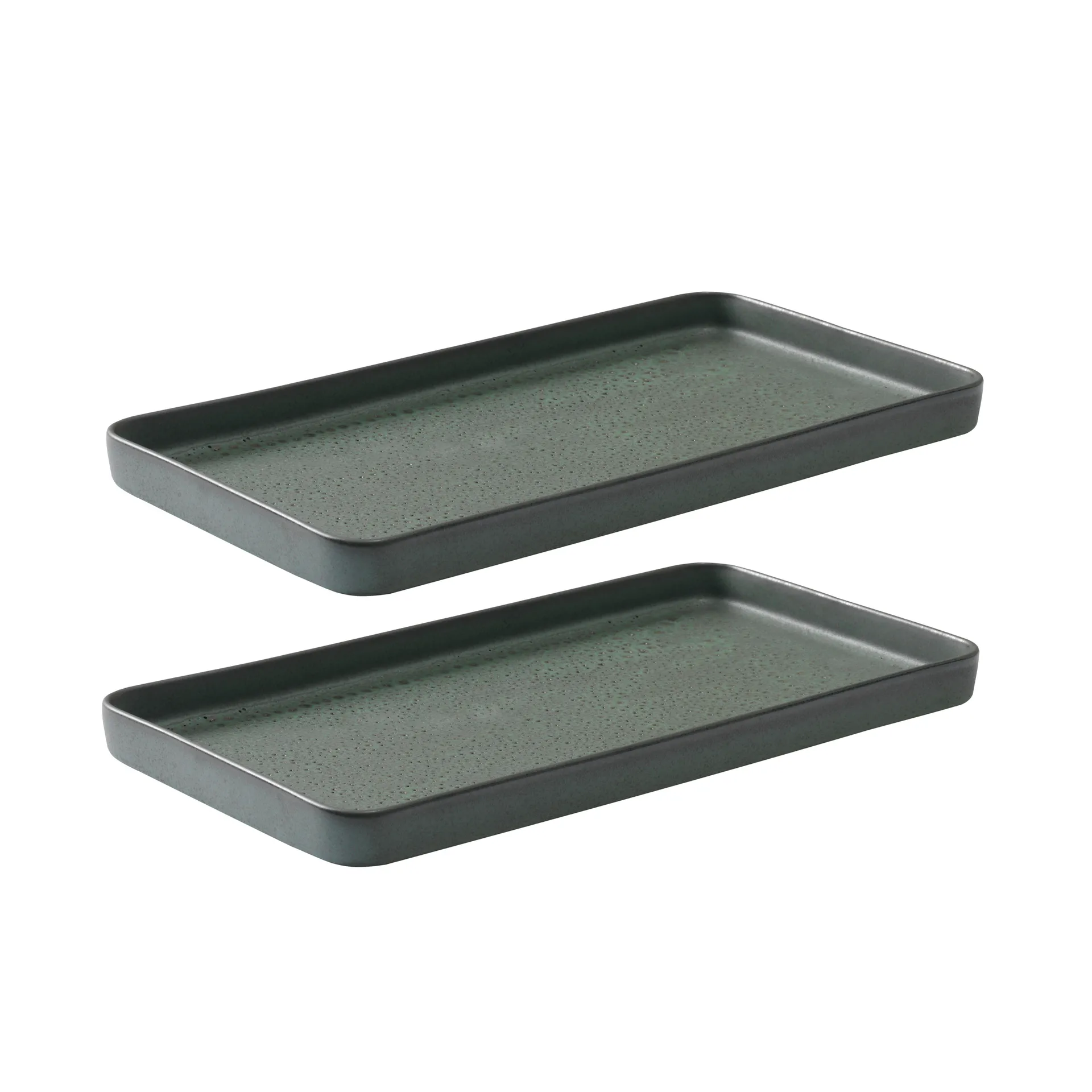 Raw πιατάκι 18x34 cm συσκευασία 2 τεμαχίων, βορεινό πράσινο Aida