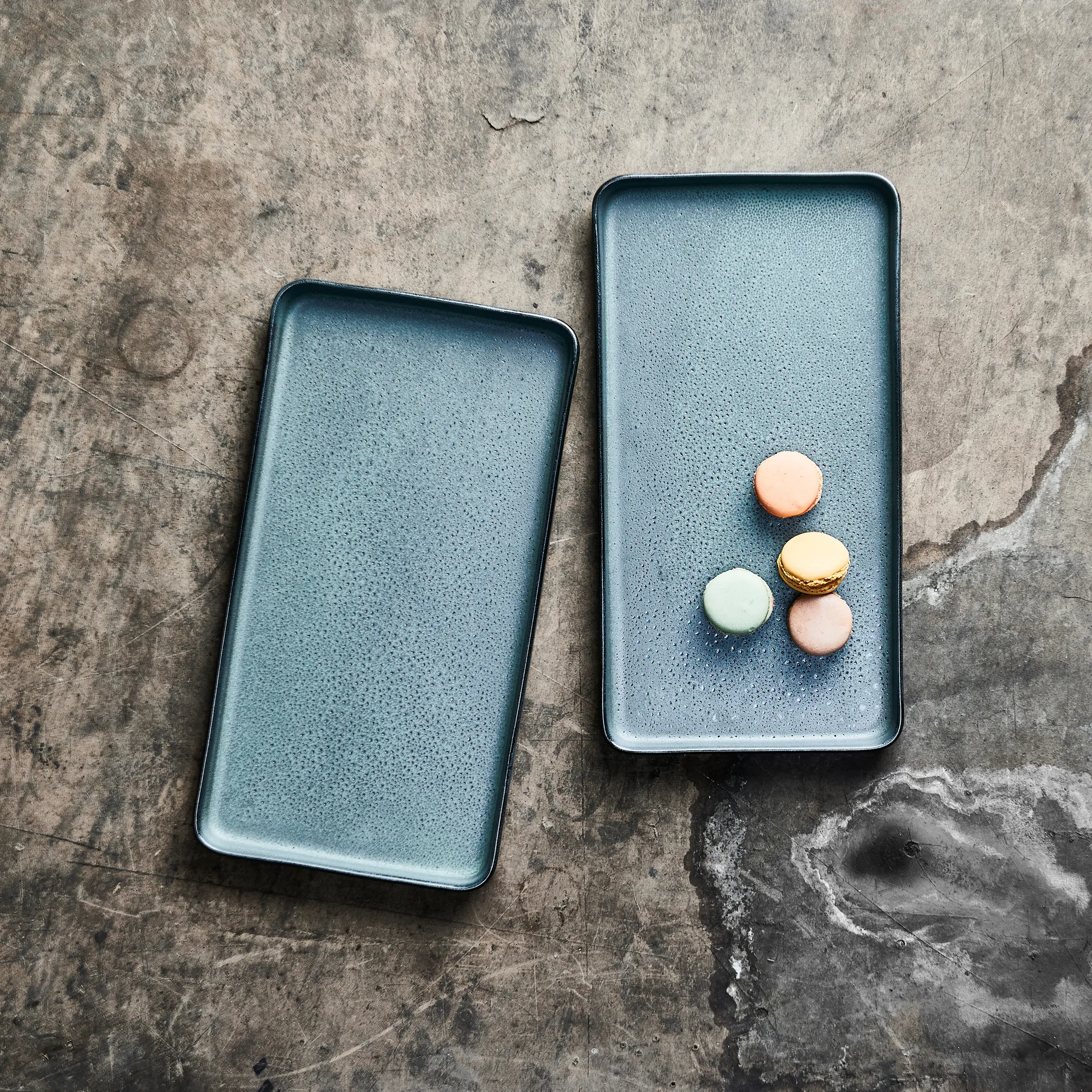 Raw πιατάκι 18x34 cm συσκευασία 2 τεμαχίων, βορεινό πράσινο Aida