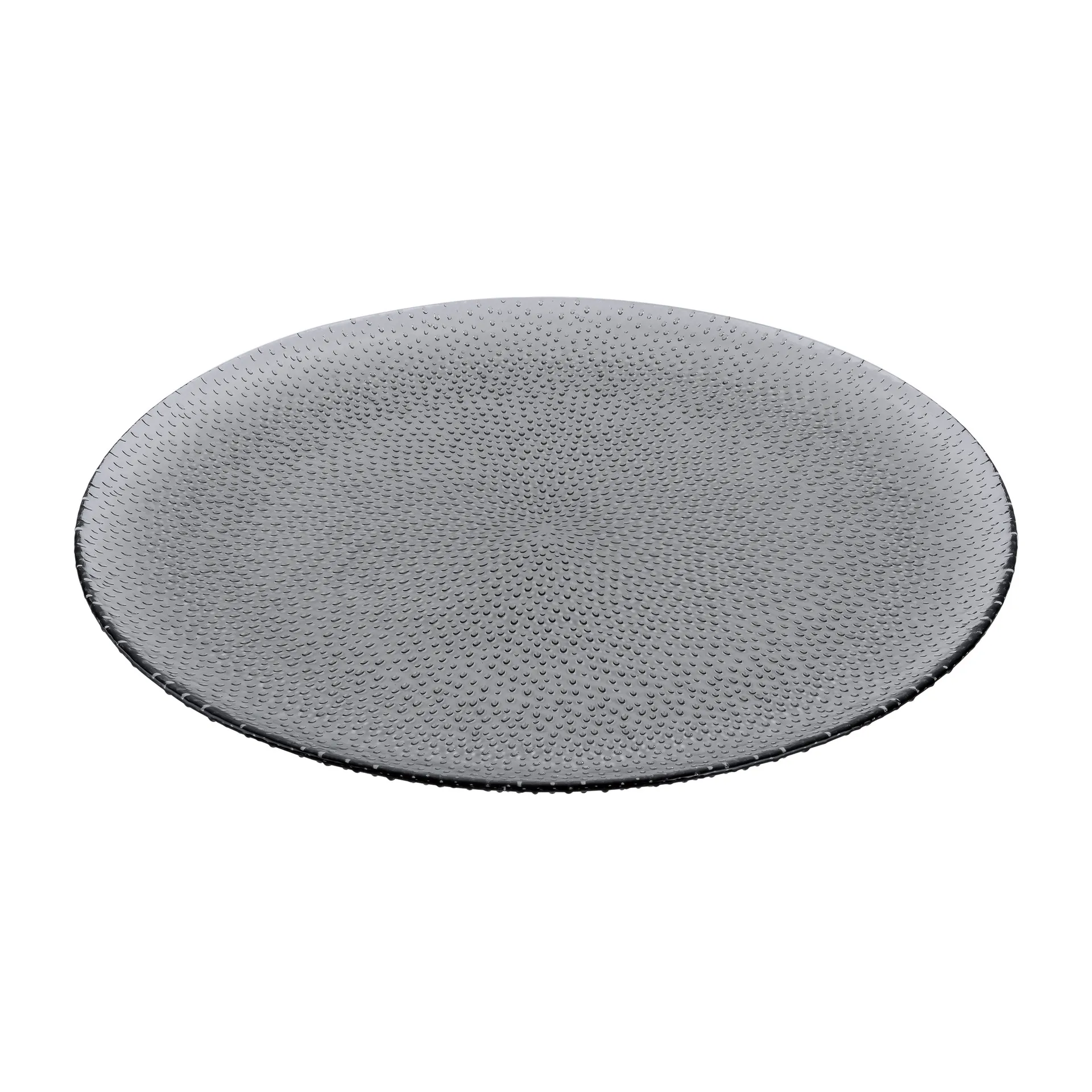 Raw γυάλινο πιάτο Ø 27 cm, Φιμέ Aida