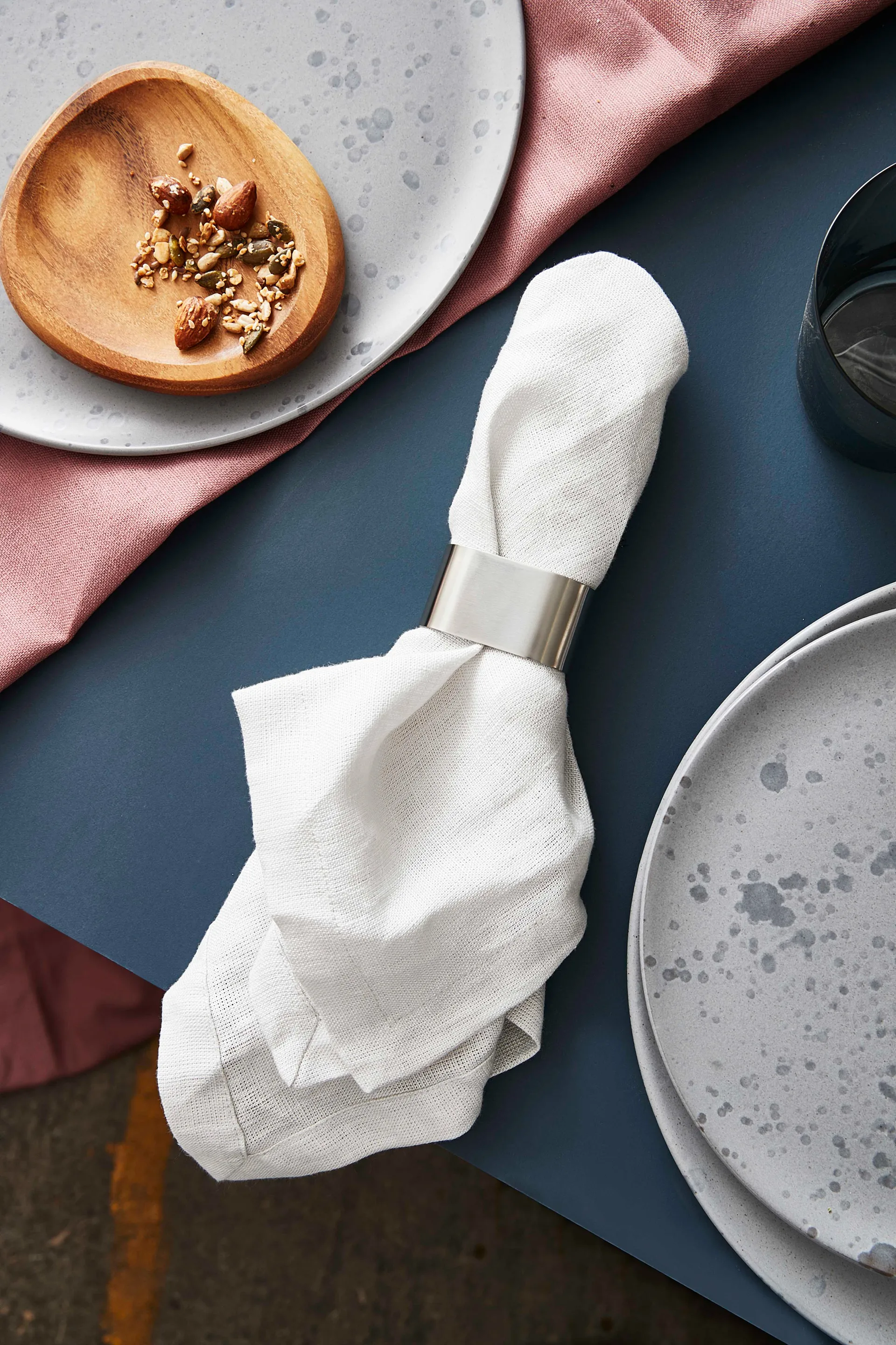 Raw θήκη χαρτοπετσετών συσκευασία 4 τεμαχίων, Ανοξείδωτο ατσάλι Aida