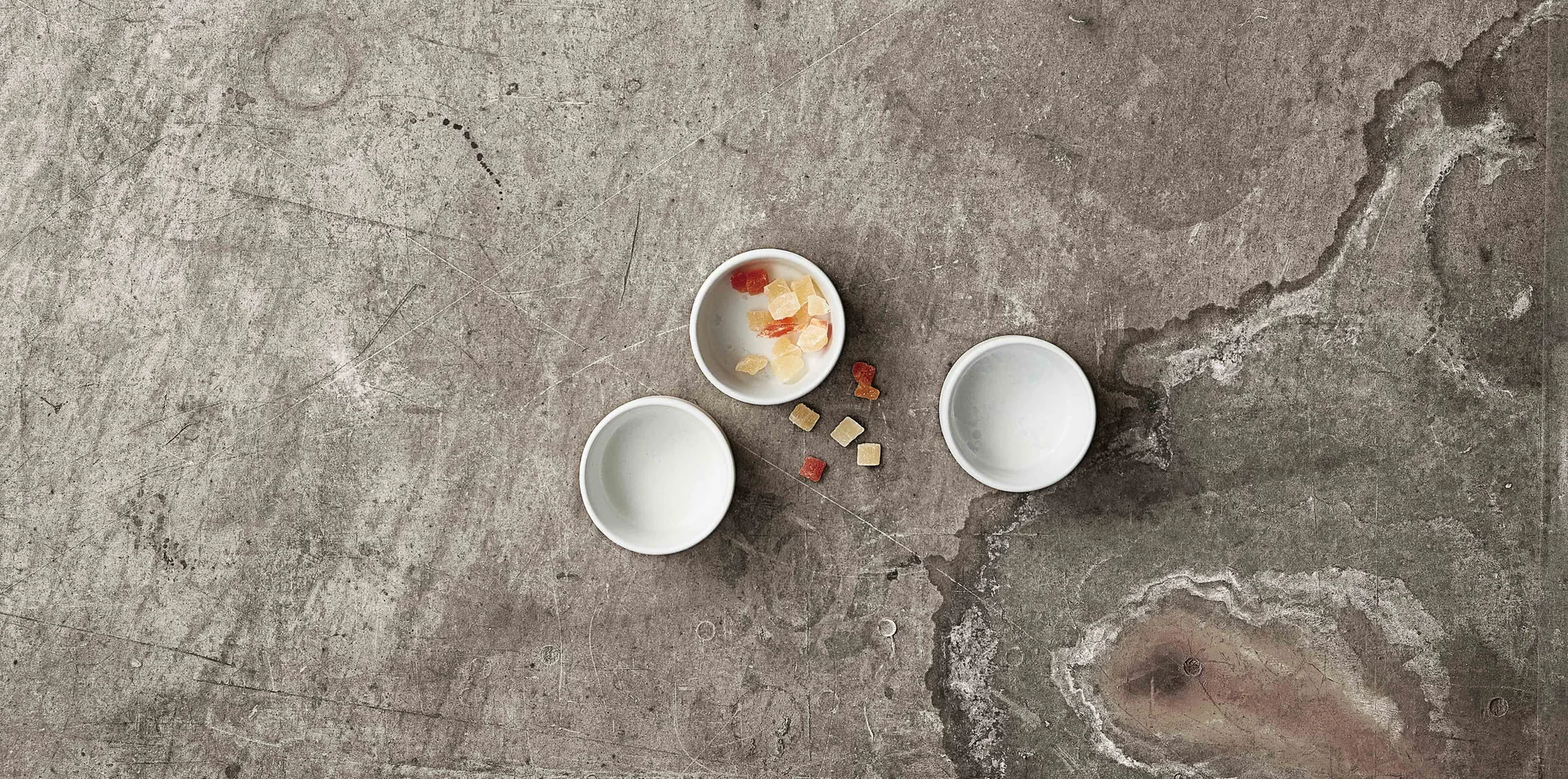 Raw μπολ μικρό Ø7.5 cm συσκευασία 3 τεμαχίων, Λευκό της Αρκτικής Aida