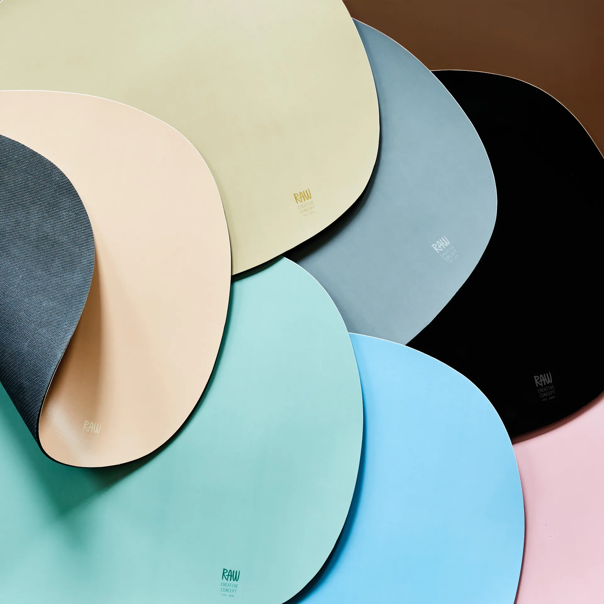 Raw creative σουπλά σιλικόνης 41x33,5 cm., Πράσινο Aida