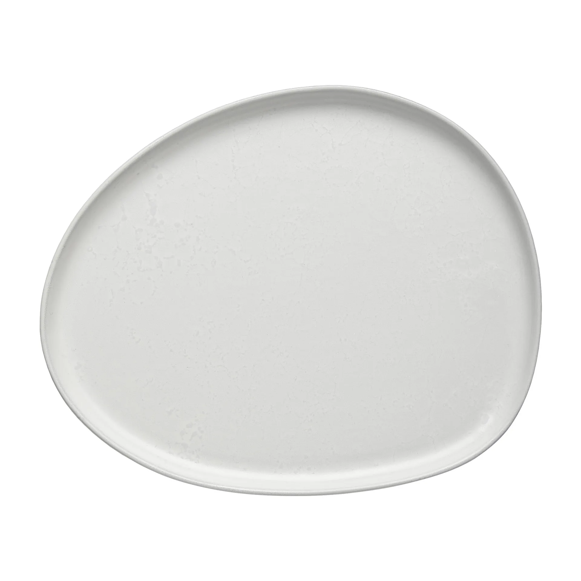 Raw Organic πιάτο 24x21 εκ, Arctic White Aida