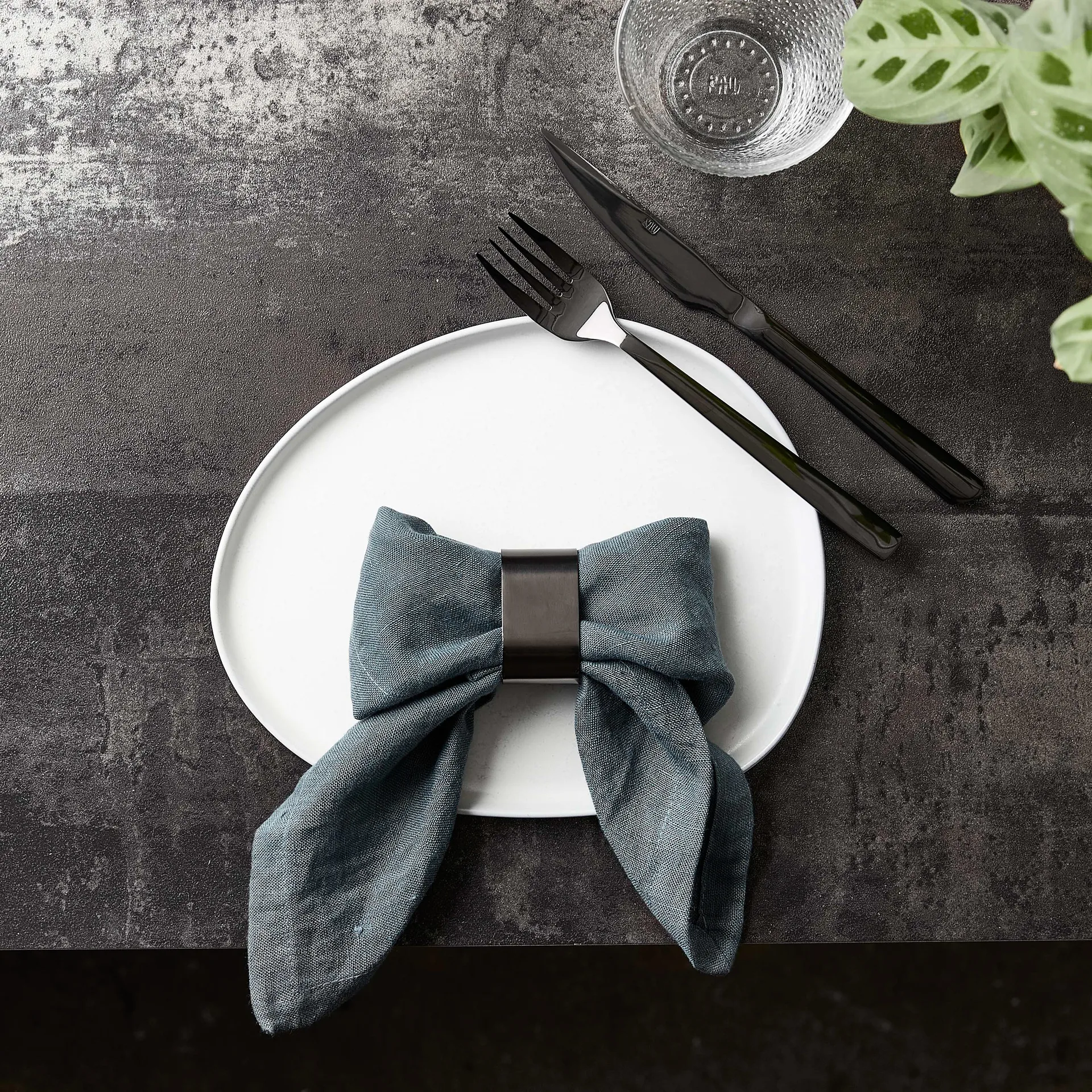 Raw Organic πιάτο 24x21 εκ, Arctic White Aida