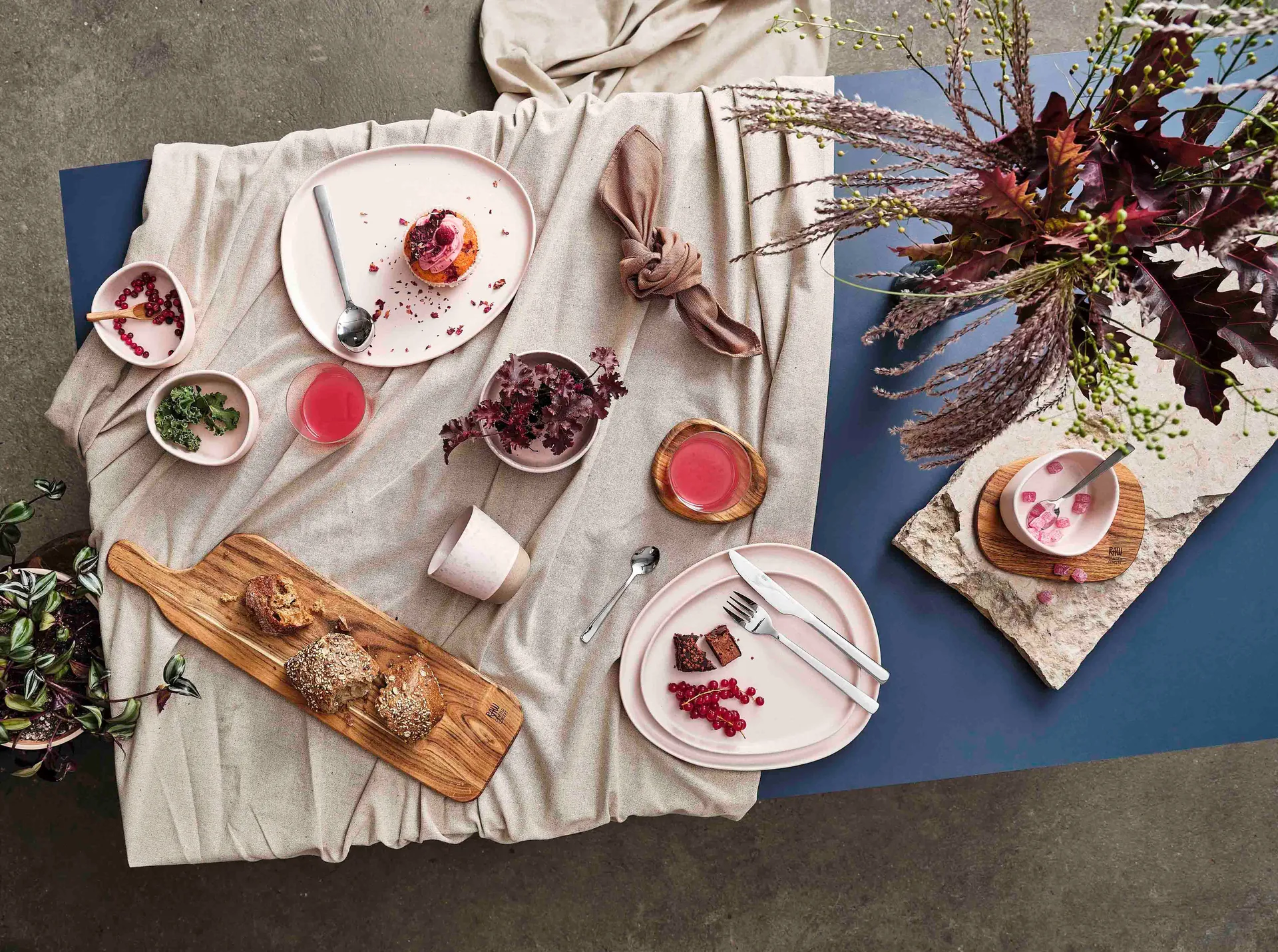 Raw Organic πιάτο 24x21 εκ, Nordic Nude Aida