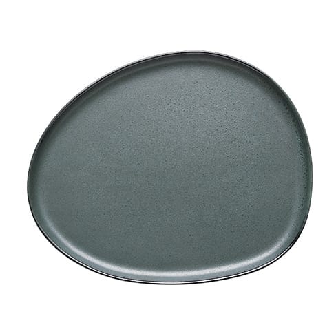 Raw Organic πιάτο 24x21 εκ, Northern Green Aida