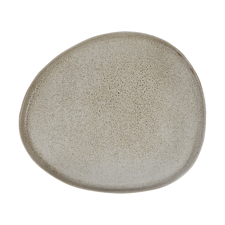 Raw Organic πιάτο 29x25 εκ - Sandy beige - Aida