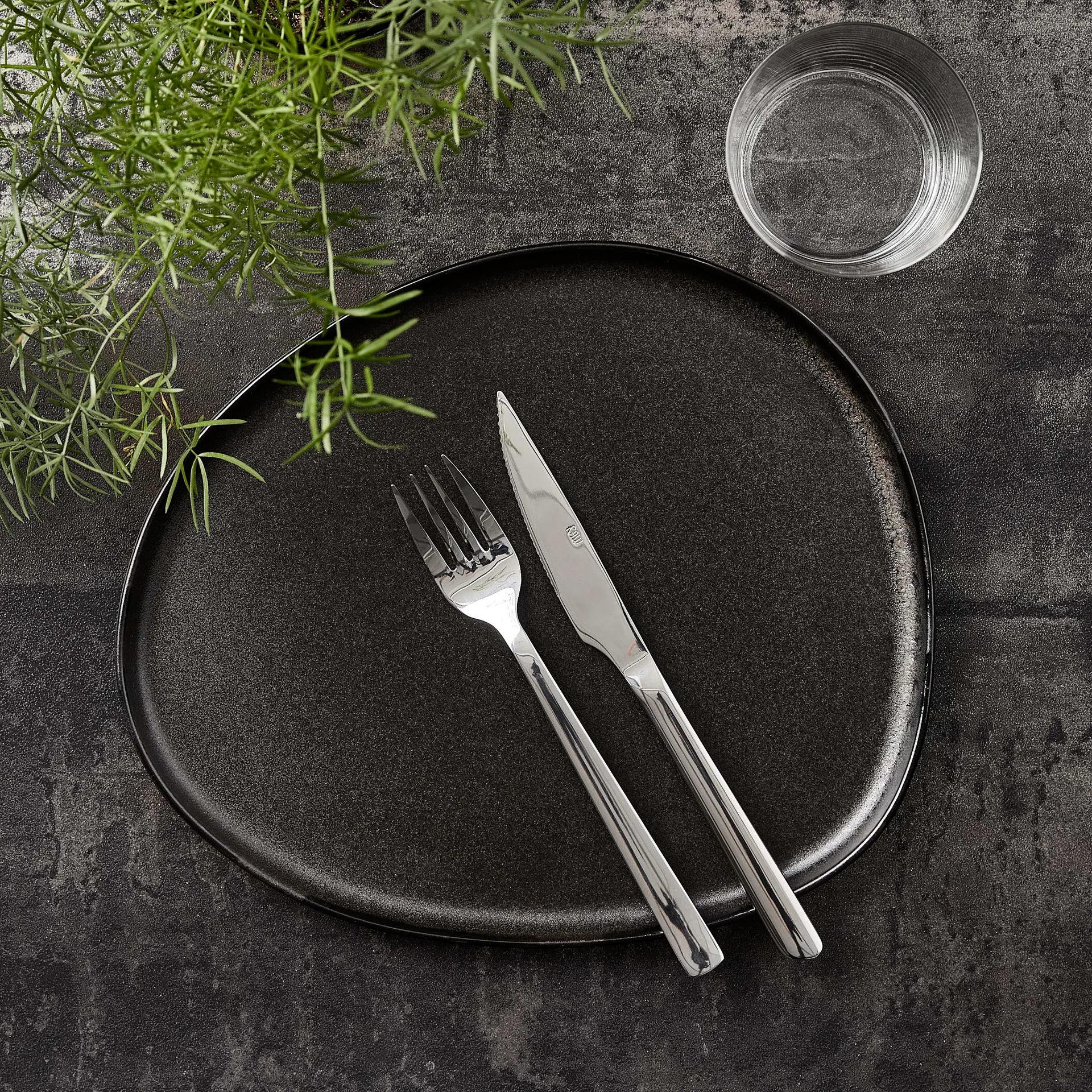 Raw μαχαίρι μπριζόλας, Ανοξείδωτο ατσάλι Aida