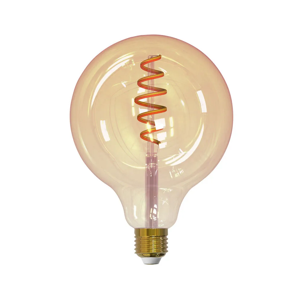 Λαμπτήρας LED Filament Airam Smarta Hem, Amber-125mm-ανακλινόμενο e27-6w Airam