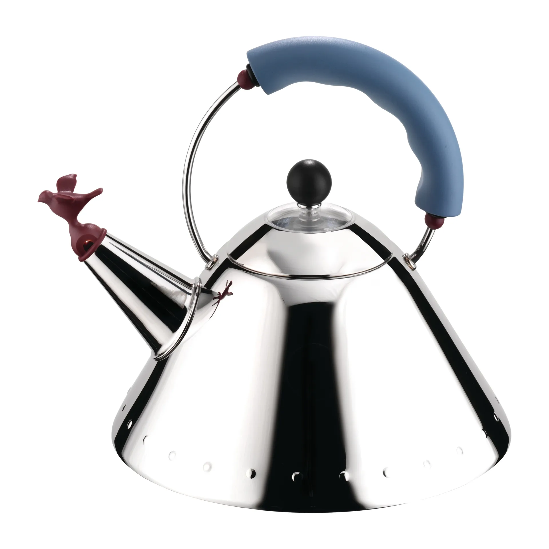Alessi 9093 τσαγιέρα, γαλάζιο πουλί Alessi
